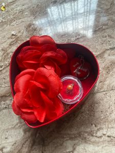 Heart Shaped Couple Figurine