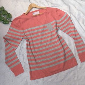 Y2k Imported Striped Pullover Sweater 💓