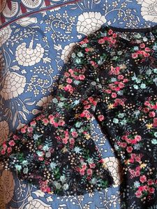 Beautiful Lace/Net Floral Dress