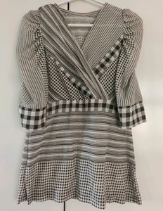 Stylish Black & White Top