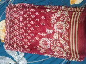Elegant Floral Saree