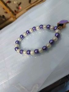 Pearl Bracelet with Charm