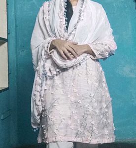 Pretty Kurti With Dupatta