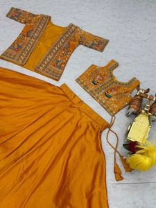 Fully Stitched Lehenga For Haldi