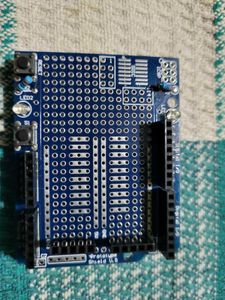 Arduino Uno with prototype shield