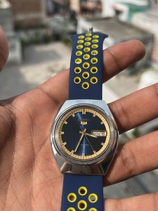 Seiko 5 Rare Sunburst Blue ( 6309 Movement)