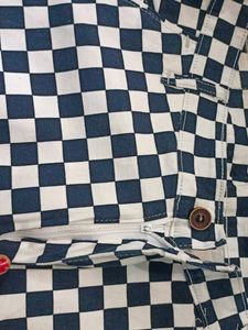 Checkered Black &amp; White Pants