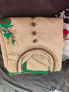 Embroidered Kurti Top