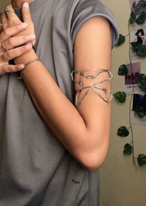 Y2k Silver Handcuff