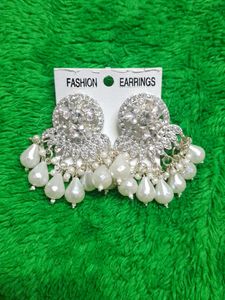 Elegant Pearl Drop Earrings
