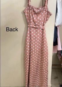 Pink Polka Dot Dress