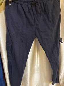 Two Blue Cargo Pants