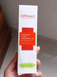 Cell Fusion C Advanced Clear Sunscreen 100 SPF50+