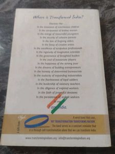 Transforming INDIANS to transform INDIA
