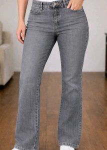 Flared Denim Jeans