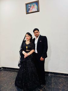Black Hand Work Dress