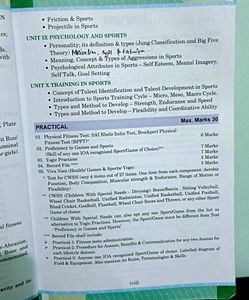 Health &amp; Physical Education XII