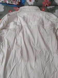 White Long Sleeve Button Down