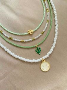 Handcrafted Four Layered Beaded Necklace