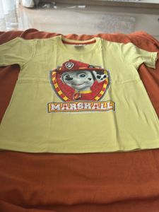 Yellow colour T-shirt for Boy age 8 to 10