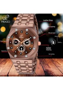 Piraso Brown Watch