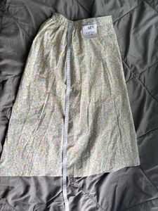 Floral Print Skirt