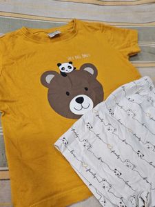 Cute Bear Pajama Set