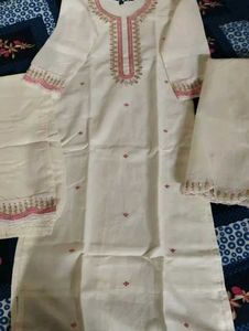 Elegant Embroidered Kurta Set