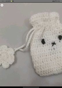 Crochet Miffy Pouch