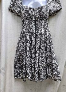 7266. CUTE ZARA FLARED DRESS