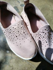 Cute Pink Casual Shoes