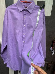 Branded Purple Checkered Shirt