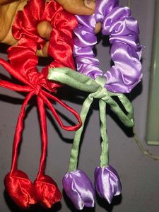 3 Tulips Scrunchies Available