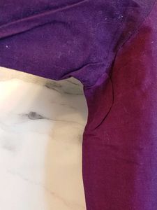 Purple Embroidered Kurti Tunic