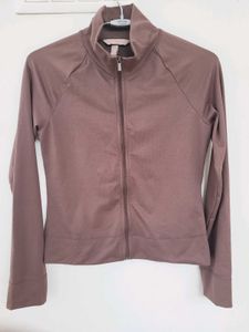 H&amp;M Sports/Casual Zip Through Jacket Size-Small