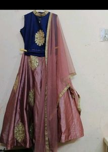 Embroidered Lehnga Dress