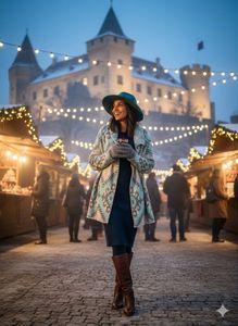 🏔️ZARA Statement Cardigan!🥶AZTEC FROST