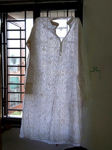 Elegant White Kurta