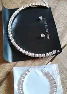 Sparkling Silver Necklace