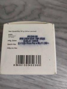 Organic Deodorant Cream