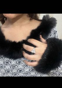 FUR NECK &amp; HAND❗top