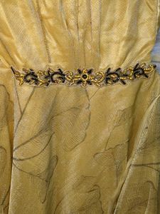 Golden Flower Girl Dress