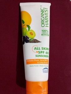 Organic Harvest SPF 60 Sunscreen