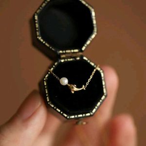 Dolphin Pearl Necklace