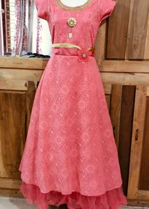 Cute Pink Girls Dress