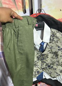 3 To 5 Years Boys Wedding Wear Coat Pant |