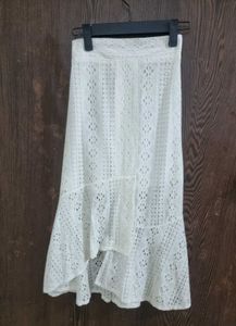 High-Low Midi Skirt