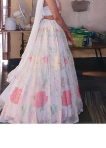 Cutest White Lehenga