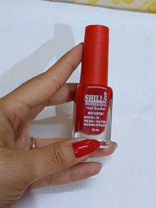 True Red Nail Paint By Shills Professional