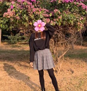 Plaid Mini Skirt